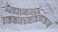 Image 4 of  Happy Birthday - Ditsy Peony Lilac (Made to order)