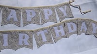 Image 5 of  Happy Birthday - Ditsy Peony Lilac (Made to order)