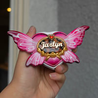 Image 1 of "Fairy" Handmade Compact Mirror *customizable* 