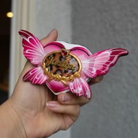 Image 2 of "Fairy" Handmade Compact Mirror *customizable* 