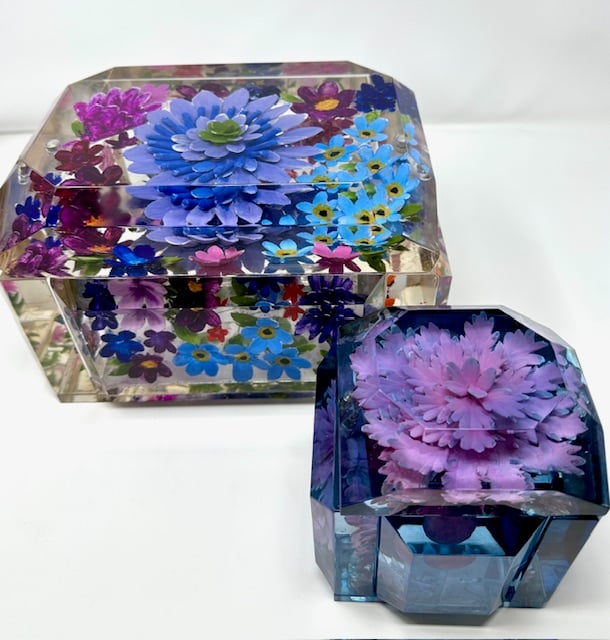 Extra Large Painted Box- Custom Order Only - Image 7 of 7