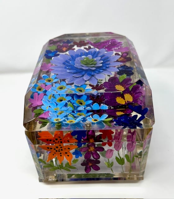 Extra Large Painted Box- Custom Order Only - Image 3 of 7