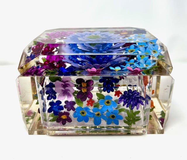 Extra Large Painted Box- Custom Order Only - Image 6 of 7