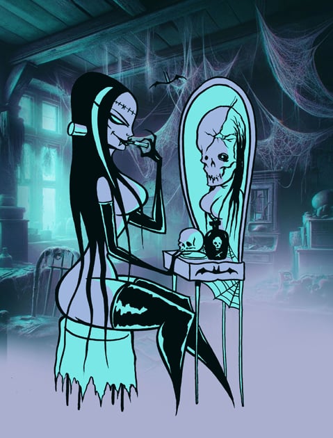 Image of NEW! vanity is Dead - signed print 