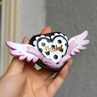 "Lovely" Handmade Compact Mirror *customizable*