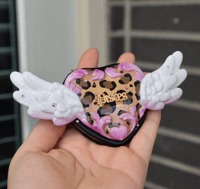"Pinky" Handmade Compact Mirror *customizable*