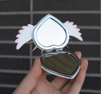 Image 2 of "Leopard" Handmade Compact Mirror *customizable*