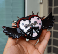 "Hottie" Handmade Compact Mirror *customizable*
