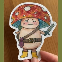 Mushroom Adventurer Sticker