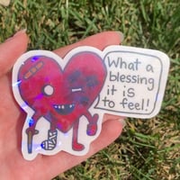 Broken Heart Sticker