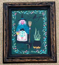 Image 1 of Into the Cauldron - Original Painting 