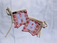 Image 2 of Happy Birthday - Wood Lane flowers - Pink (Made to order)