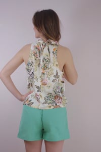 Image 5 of AURA --- short taille haute en coton