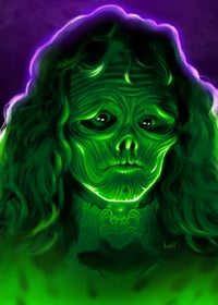 Geena Davis - Barbara Maitland - Beetlejuice - 5x7 print