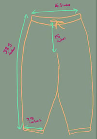 Image 2 of “Garden Diver” sweatpants XL