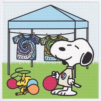 Joe Dead Blotter Print - 7.5" x 7.5"