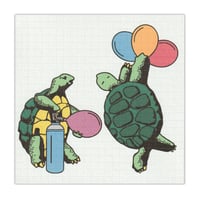 Ice Cold Terrapins Blotter Print - 6" x 6"