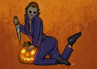 Michael Meyers Pin Up - 5x7 print