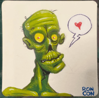 Mini Zombie Painting 4 4x4"
