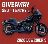 2020 Lowrider S Giveaway 
