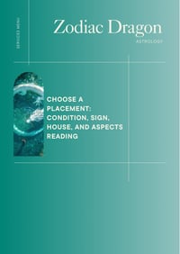 Image 1 of Sign, House, & Aspects Reading: Astrological Thumbprints