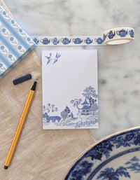 Image 2 of Blue Willow Notepad