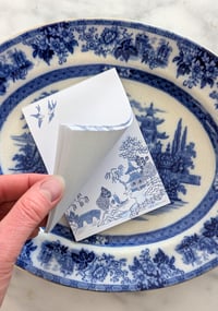 Image 3 of Blue Willow Notepad
