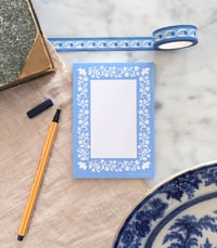 Image 2 of Sylvan Spring Blue Notepad