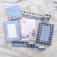 Image 6 of Blue & White Teapots Notepad