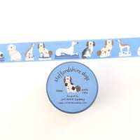 Image 5 of Staffordshire Dogs 19mm Washi Tape