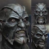 Image 1 of WINGED MENACE TRANSLUCENT RESIN BUST
