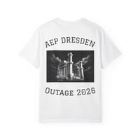 Image 2 of Dresden Outage 2026 T-Shirt — AEP Dresden Power Plant Graphic Tee