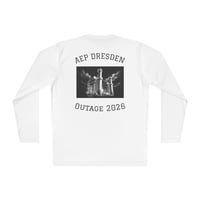 Image 2 of Long Sleeve Tee — AEP Dresden Outage 2026 Memorial Shirt
