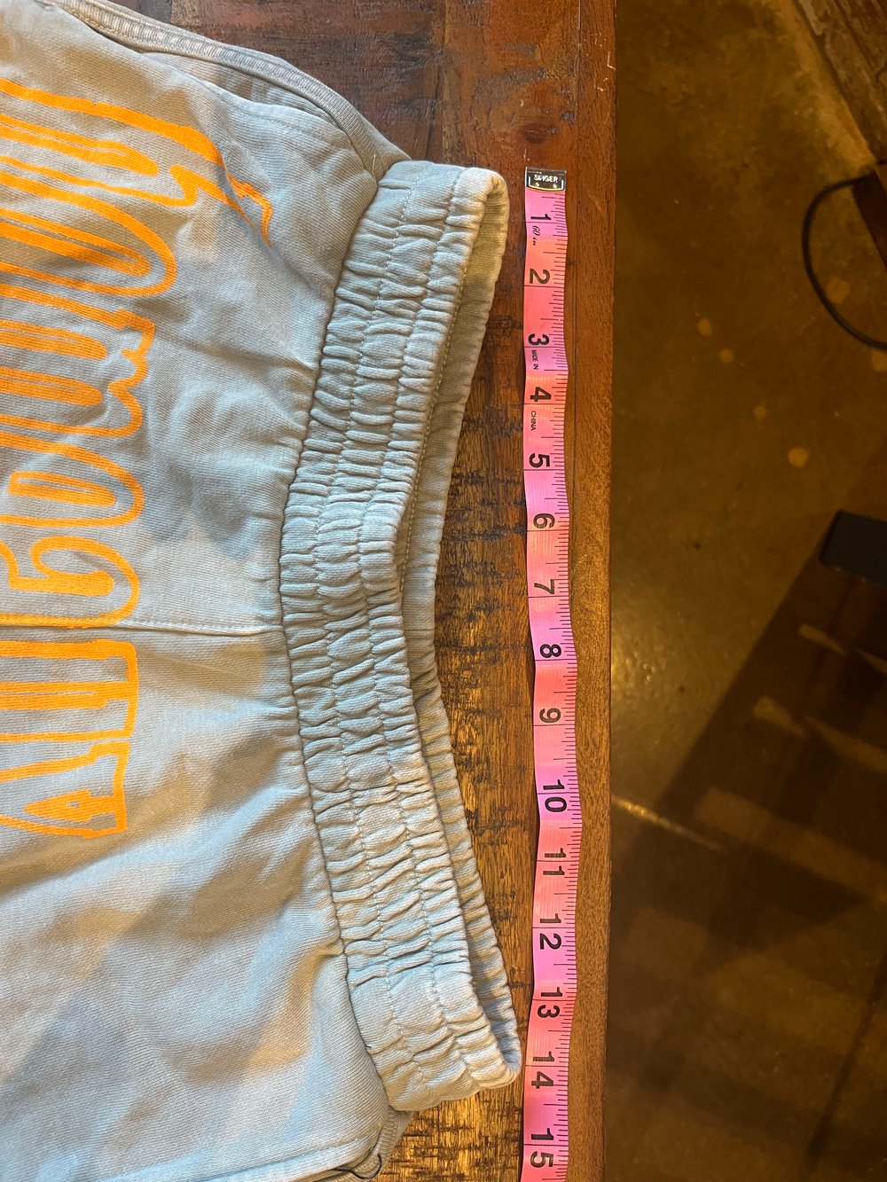 L GREY AERIE "HOMEAUX" SHORTS TANG INK