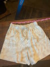 M TAN ACID WASH NIKE "SAPHLETICS" SHORTS