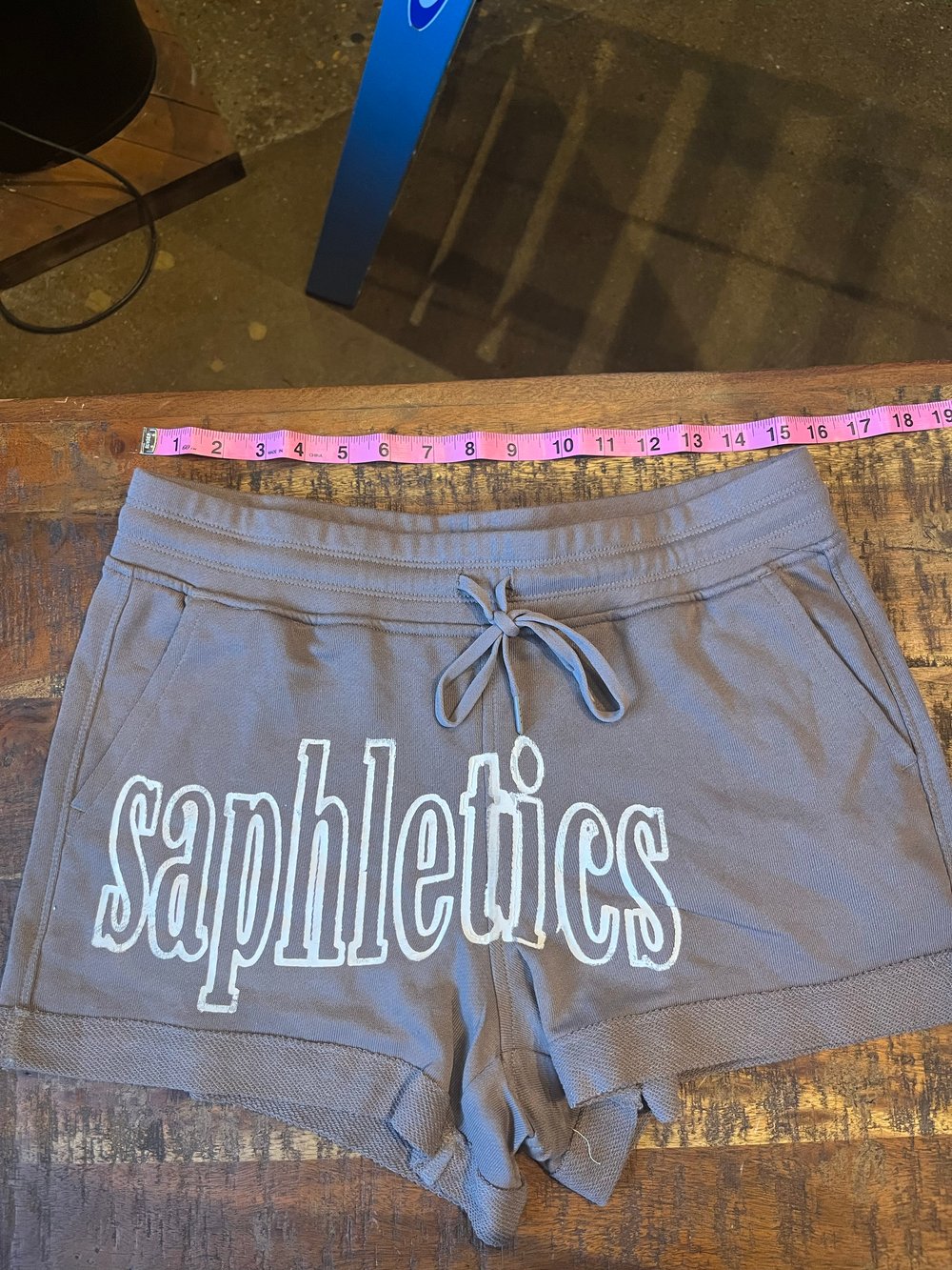 M BROWN SAPHLETICS SHORTS