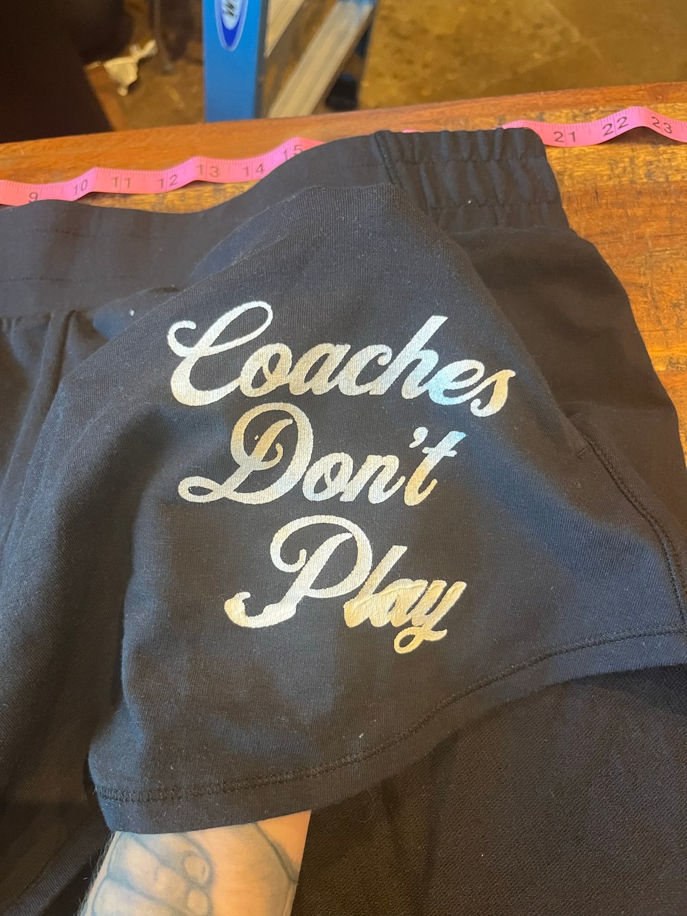 2XL "COACHES DON'T PLAY"
