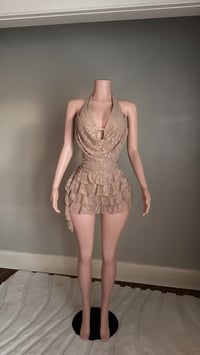 Image 2 of Viviana lace romper dress