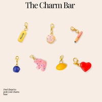 Image 2 of Clay Charms (Gold Base)