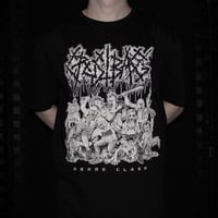 _CRUSTBAG_ "GENRE CLASH" T-SHIRT