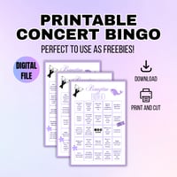 Image 1 of Printable Bangtan Bingo - Instant Digital Download