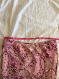 Image 4 of Vintage Y2K floral and paisley mermaid hem maxi skirt 