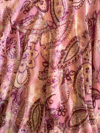 Image 7 of Vintage Y2K floral and paisley mermaid hem maxi skirt 