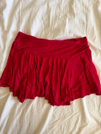 Image 1 of Vintage Y2K red rara fairy mini skirt 
