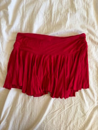 Image 2 of Vintage Y2K red rara fairy mini skirt 
