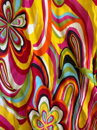 Image 6 of Vintage Y2K floral psychedelic midi skirt 
