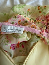 Image 4 of Vintage 90s floral baby doll cami with ruffle hem 