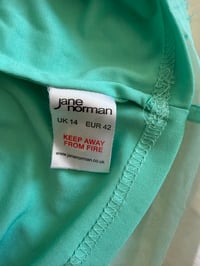 Image 4 of Vintage Y2K 2008 Jane Norman turquoise sequin tie baby cami BNWT 