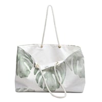 Image 2 of Monstera Leaf Weekender Bag
