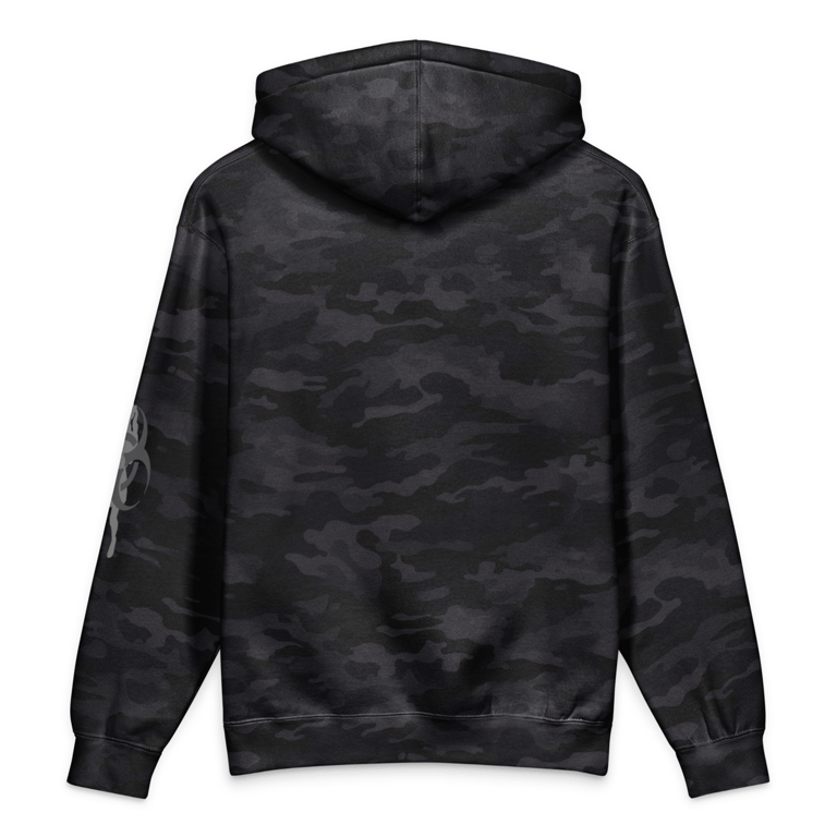 SPAZZ® BLACK CAMO TOXIC HOODIE Image 2